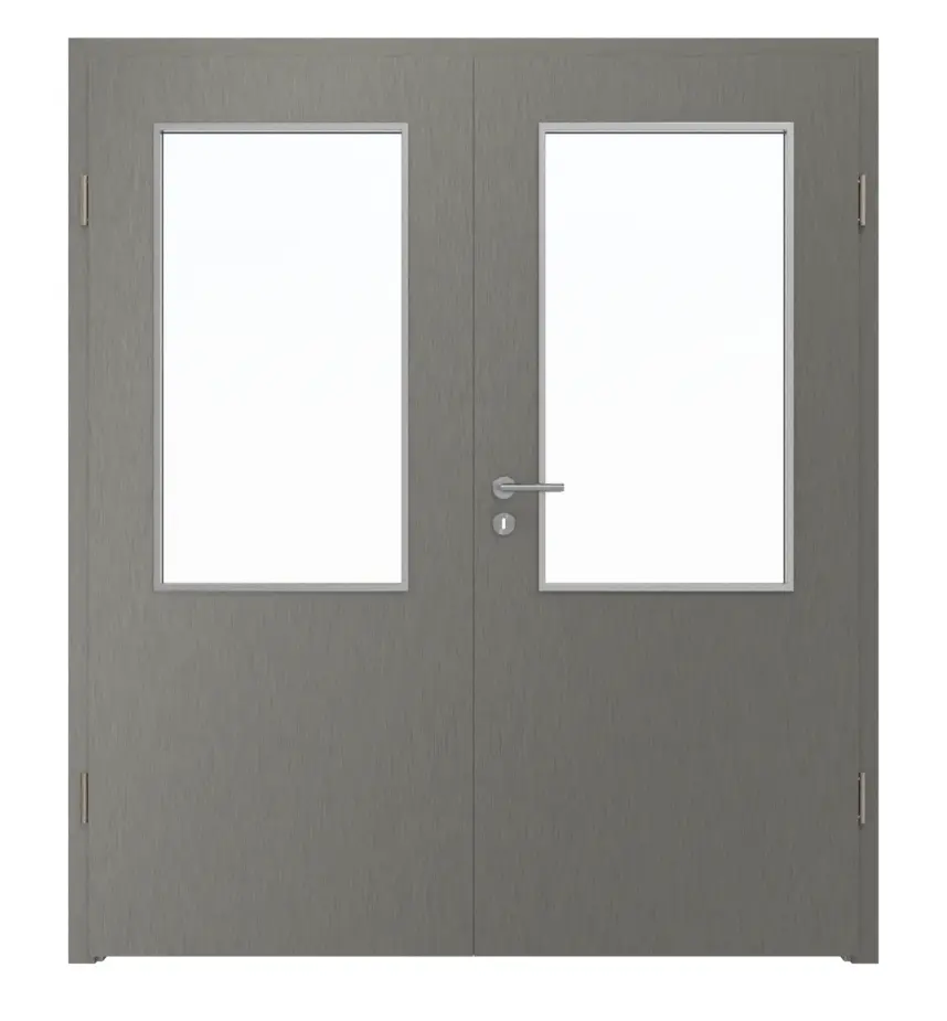 WESTAG drzwi dwuskrzydłowe Acciaio Hamilton FX 5000 Fenix NTA z przeszkleniem LA-100 wraz z ościeżnicą