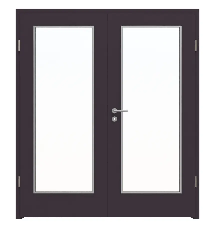 WESTAG drzwi dwuskrzydłowe Viola Orissa FX 0790 FENIX NTM z przeszkleniem LA-1000 z ościeżnicą