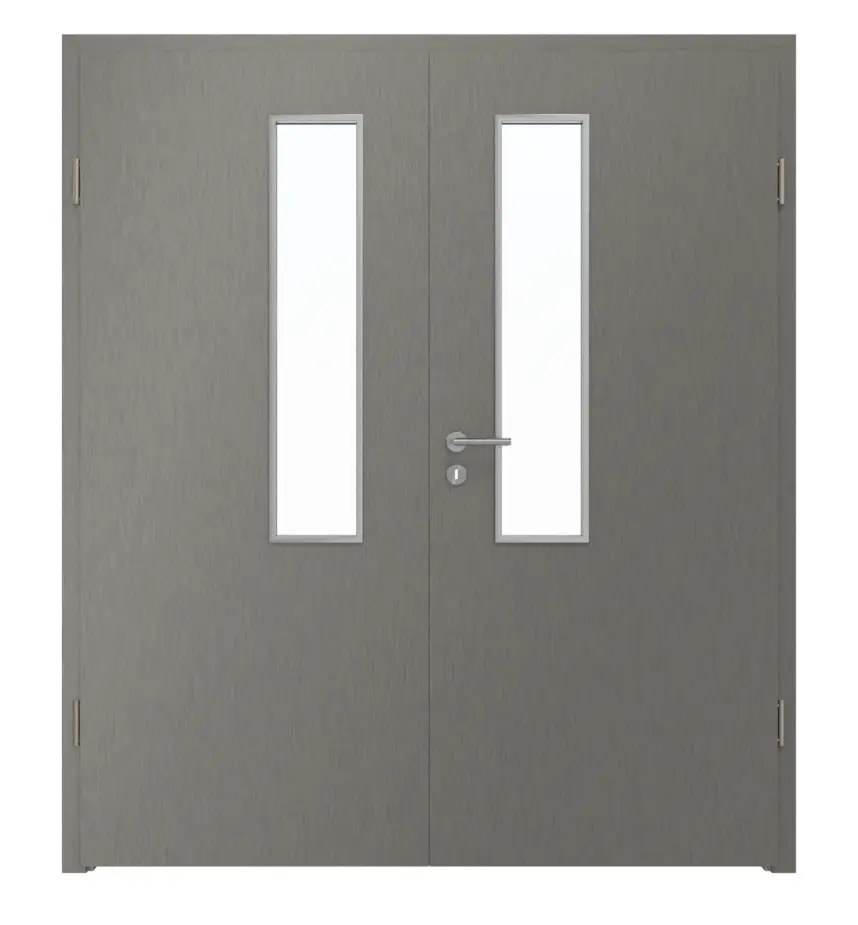 WESTAG drzwi 2-skrzydłowe Acciaio Hamilton FX 5000 Fenix NTA z przeszkleniem LA-18-21,5 wraz z ościeżnicą