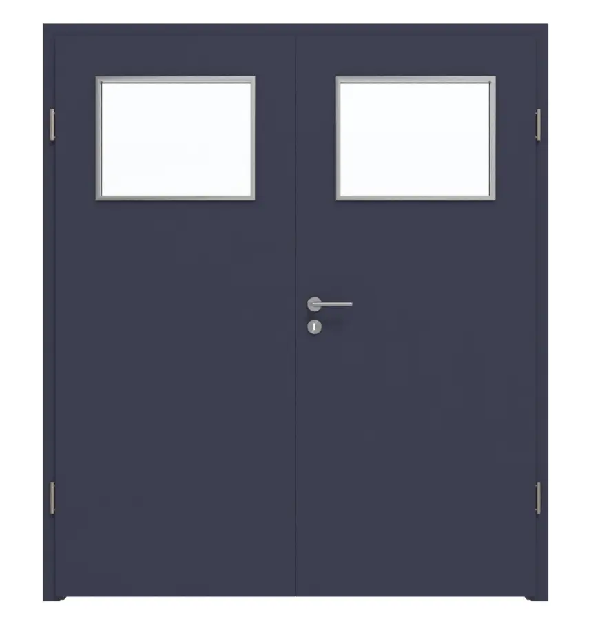 WESTAG drzwi dwuskrzydłowe Blu Fes FX 0754 FENIX NTM z przeszkleniem LA-40 w tym ościeżnica