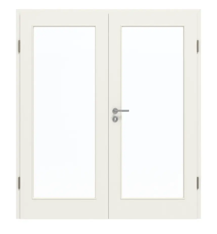 GARANT drzwi dwuskrzydłowe wraz z ościeżnicą 0135-60 Rain Resopal z przeszkleniem LA-3