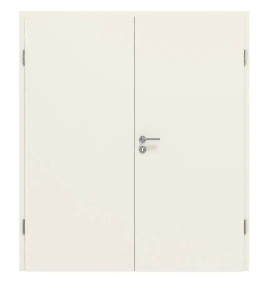 CLASSEN drzwi dwuskrzydłowe RAL 9010 biały lakier 2.1 z ościeżnicą