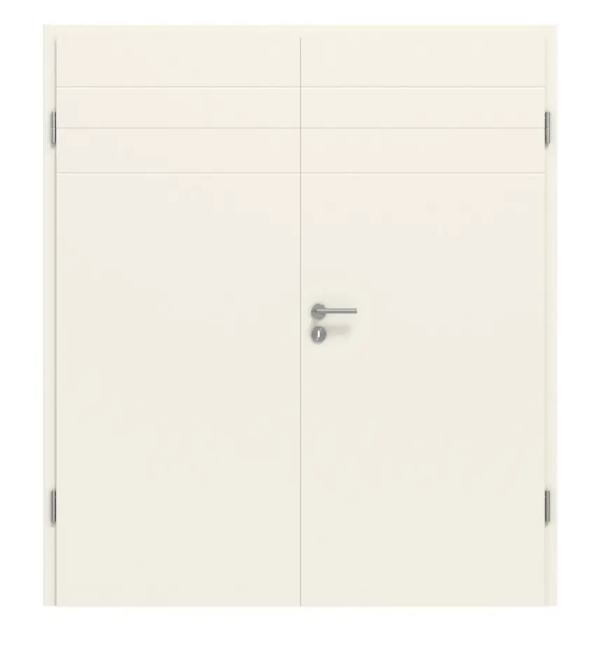 CLASSEN drzwi dwuskrzydłowe Dynamic 3.25 biały lakier RAL 9010 w tym ościeżnica