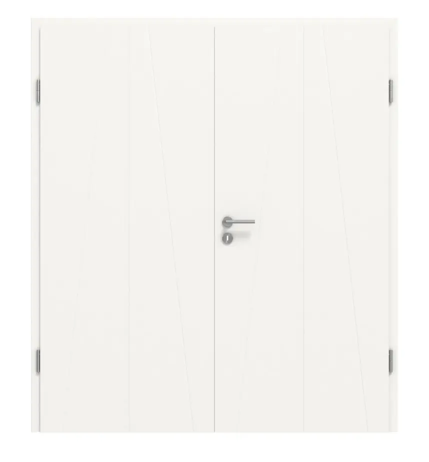 CLASSEN drzwi dwuskrzydłowe Dynamic 3.29 biały lakier RAL 9016 z ościeżnicą