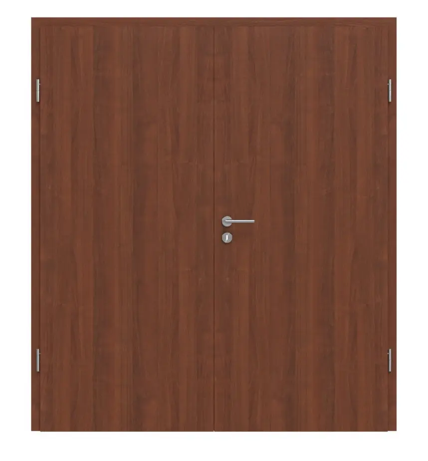 CLASSEN Drzwi dwuskrzydłowe 4.1, CPL, orzech włoski, z ościeżnicą
