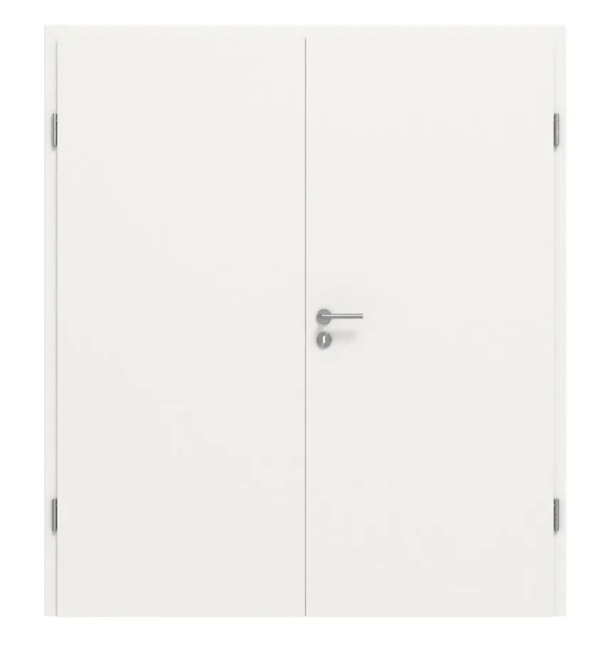 CLASSEN Drzwi dwuskrzydłowe biały RAL 9016 CPL 4.1 z ościeżnicą