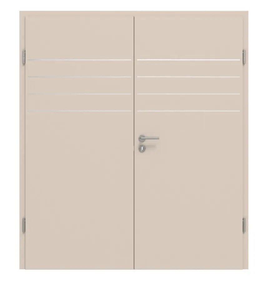 CLASSEN drzwi dwuskrzydłowe Kaschmir CPL 4.13 z ościeżnicą