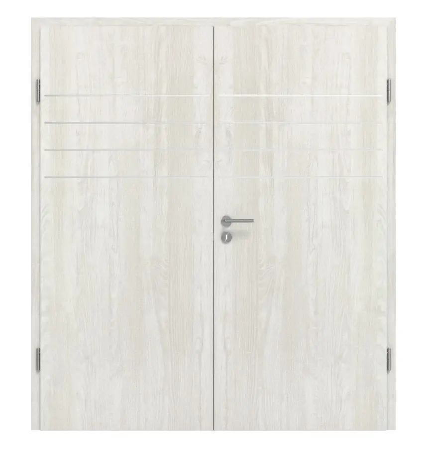 CLASSEN drzwi dwuskrzydłowe Jesion Norweski CPL 4.13 z ościeżnicą