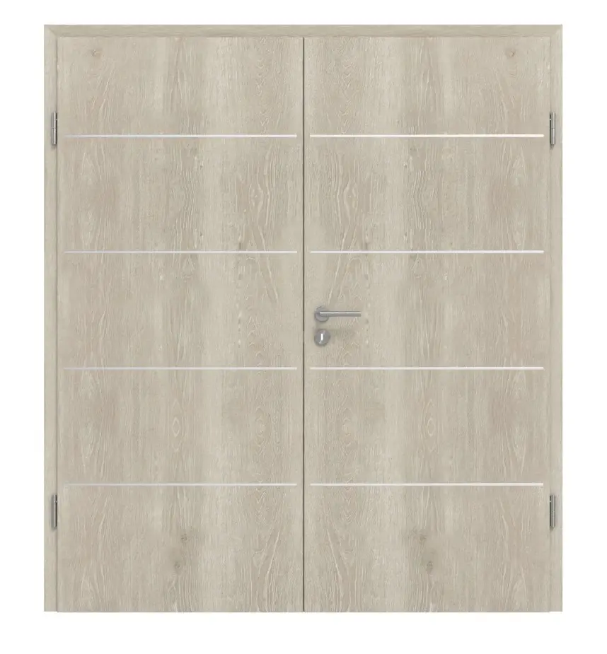 CLASSEN drzwi dwuskrzydłowe dąb kendal CPL 4.8 z ościeżnicą