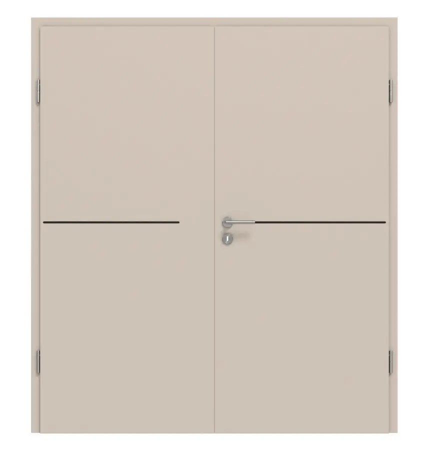 CLASSEN drzwi dwuskrzydłowe 6.8 Kaszmir CPL z ościeżnicą