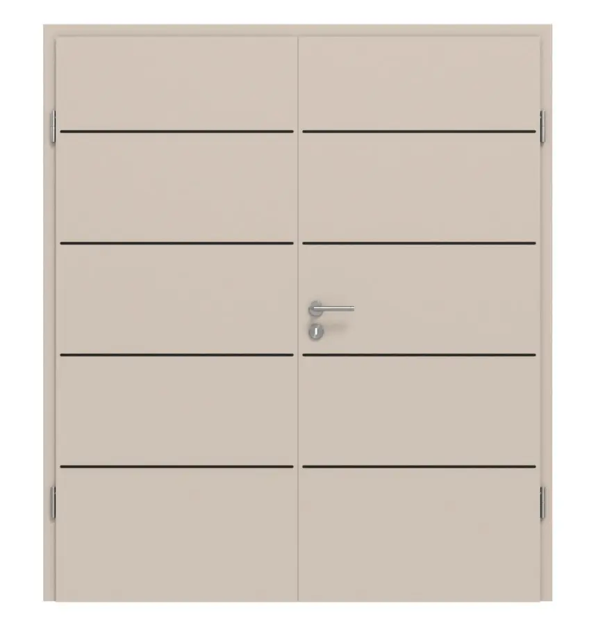 Classen drzwi dwuskrzydłowe 6.9 Kaszmir CPL z ościeżnicą