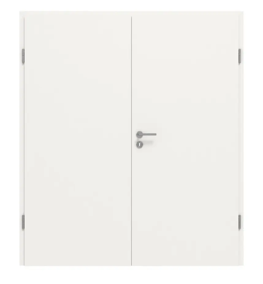 GARANT Drzwi podwójne inkl. ościeżnica Biała lakier 9016