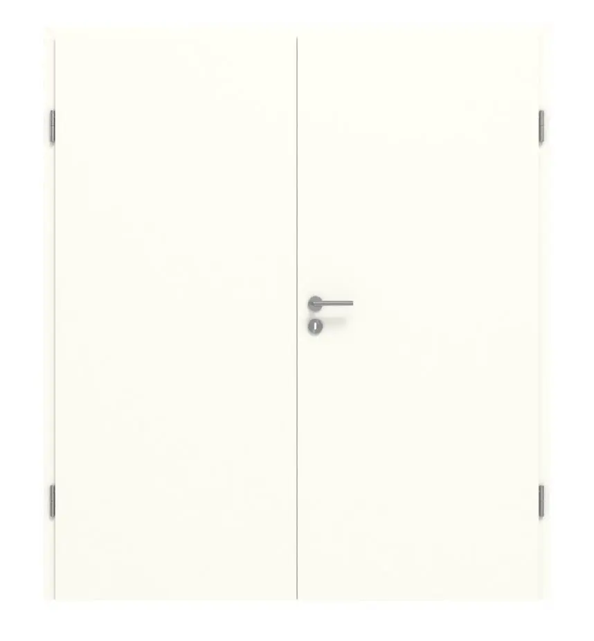 GARANT drzwi dwuskrzydłowe z ościeżnicą U11026SD biel kryształowa GHK08