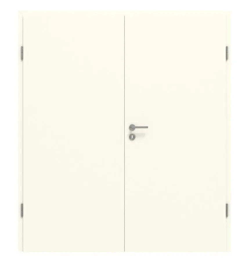 GARANT drzwi dwuskrzydłowe z ościeżnicą W980ST15 biel platynowa GHK08