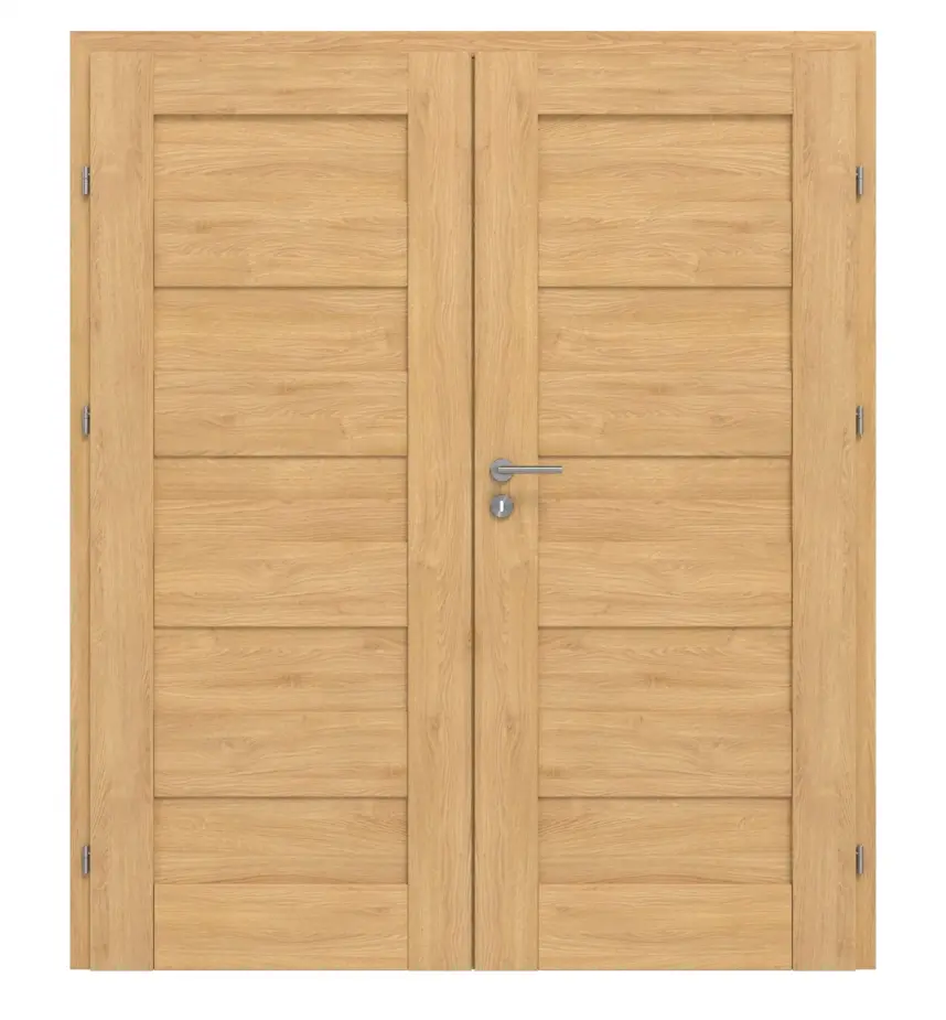 CLASSEN drzwi dwuskrzydłowe Havana M1 dąb olejowany 3D Look z ościeżnicą