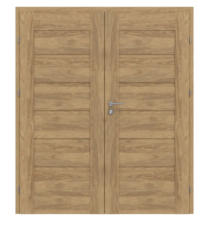 CLASSEN drzwi dwuskrzydłowe Magnetic M1 dąb Tocantis 3D Look z ościeżnicą