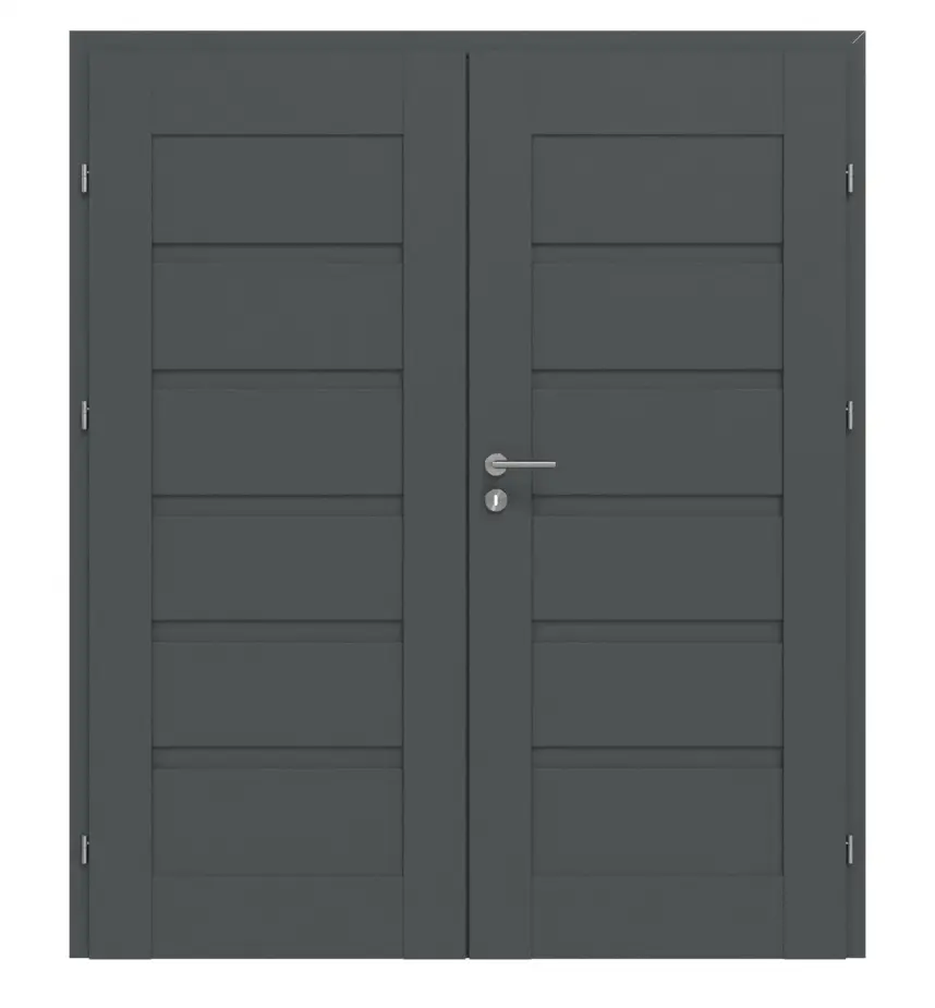 CLASSEN drzwi podwójne Magnetic M1 Uni Graphite Iridium z ramą 