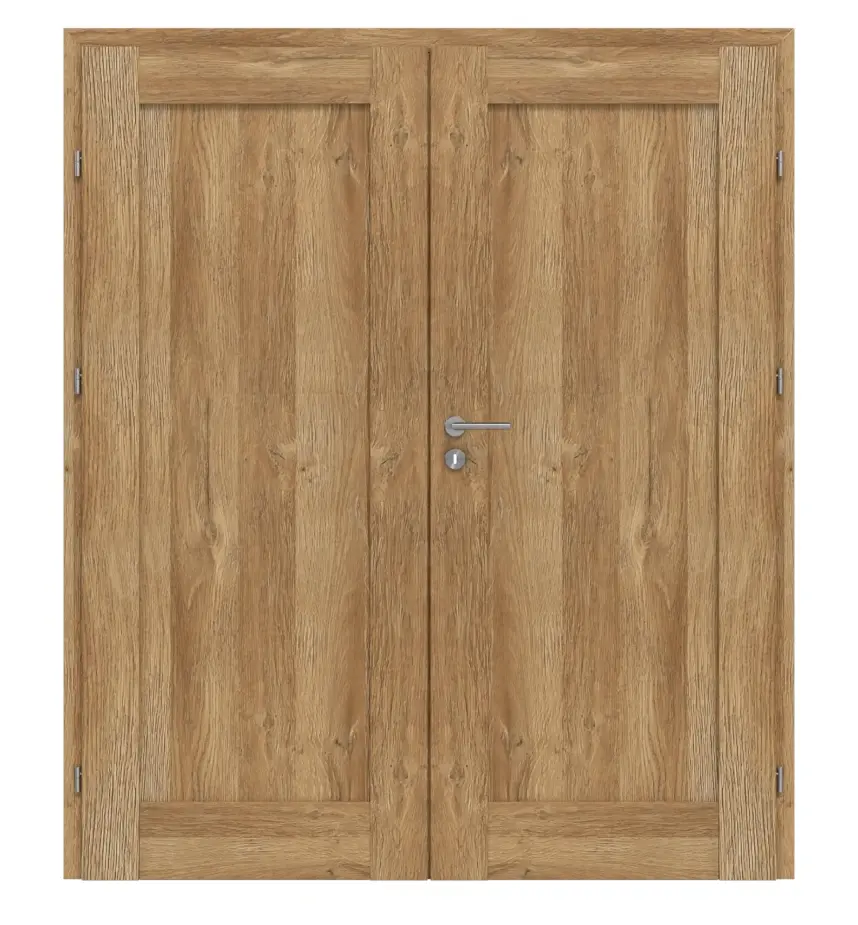 CLASSEN drzwi dwuskrzydłowe Mamba M7 Grandson dąb Iridium z ościeżnicą