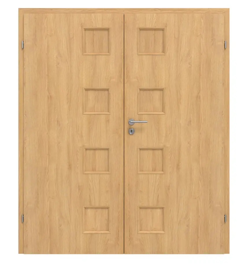 CLASSEN drzwi dwuskrzydłowe Modena 4 dąb olejowane 3D Look w tym ościeżnica