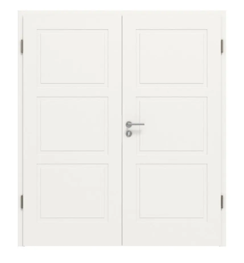 Widok frontowy Montana 7 ClassicLine biały lakier drzwi dwuskrzydłowe w tym ościeżnica - Hörmann
