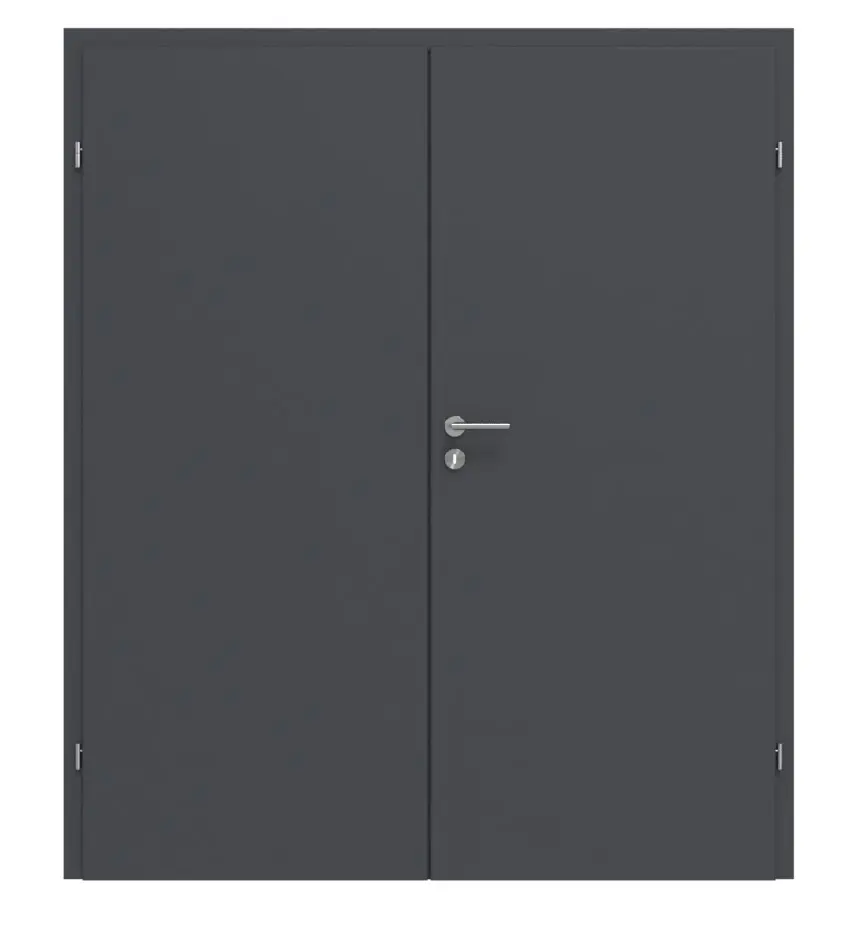 CLASSEN drzwi dwuskrzydłowe Natura HK M1 Grafit RAL 7024 CPL z ościeżnicą