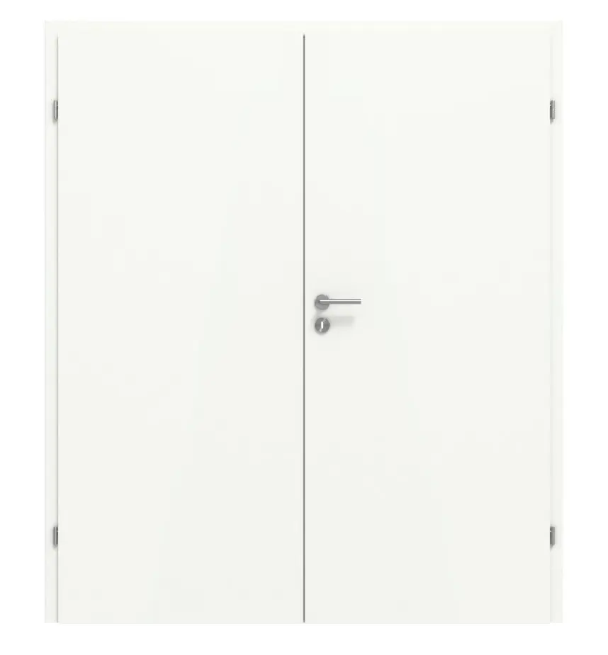 CLASSEN drzwi 2-skrzydłowe Natura biały Primo z ościeżnicą