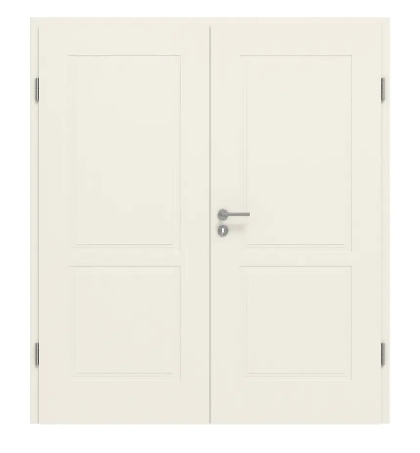 GARANT drzwi dwuskrzydłowe Parma PF2 biały lakier z ościeżnicą