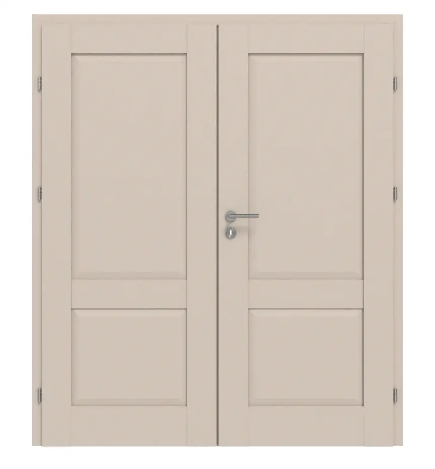 CLASSEN drzwi dwuskrzydłowe Svin M1.3 Uni Kaszmir Iridium w tym ościeżnica