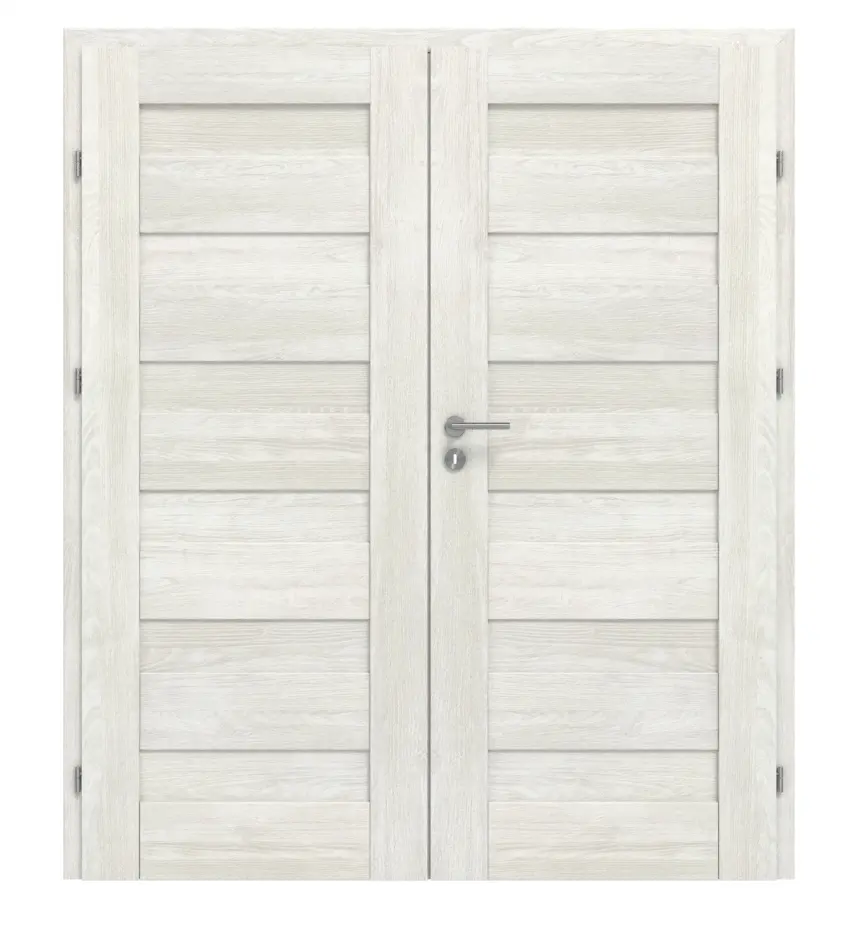 CLASSEN drzwi dwuskrzydłowe Tosca M1 jesion norweski CPL z ościeżnicą