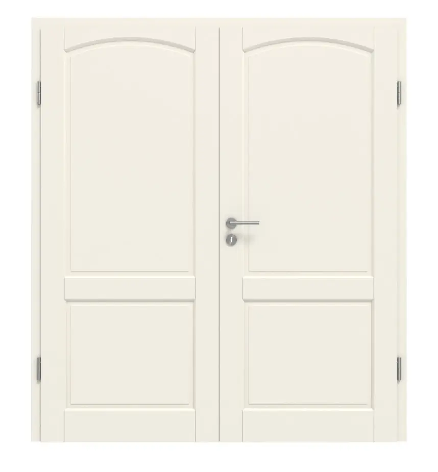 KILSGAARD drzwi dwuskrzydłowe typ 18-02-B lakierowane biały RAL 9010 z ościeżnicą