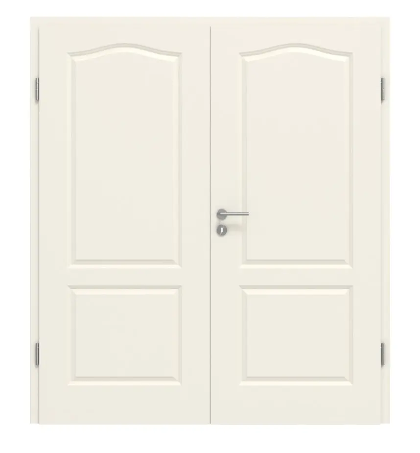 KILSGAARD drzwi podwójne Typ 20-02-B białe lakierowane z ościeżnicą