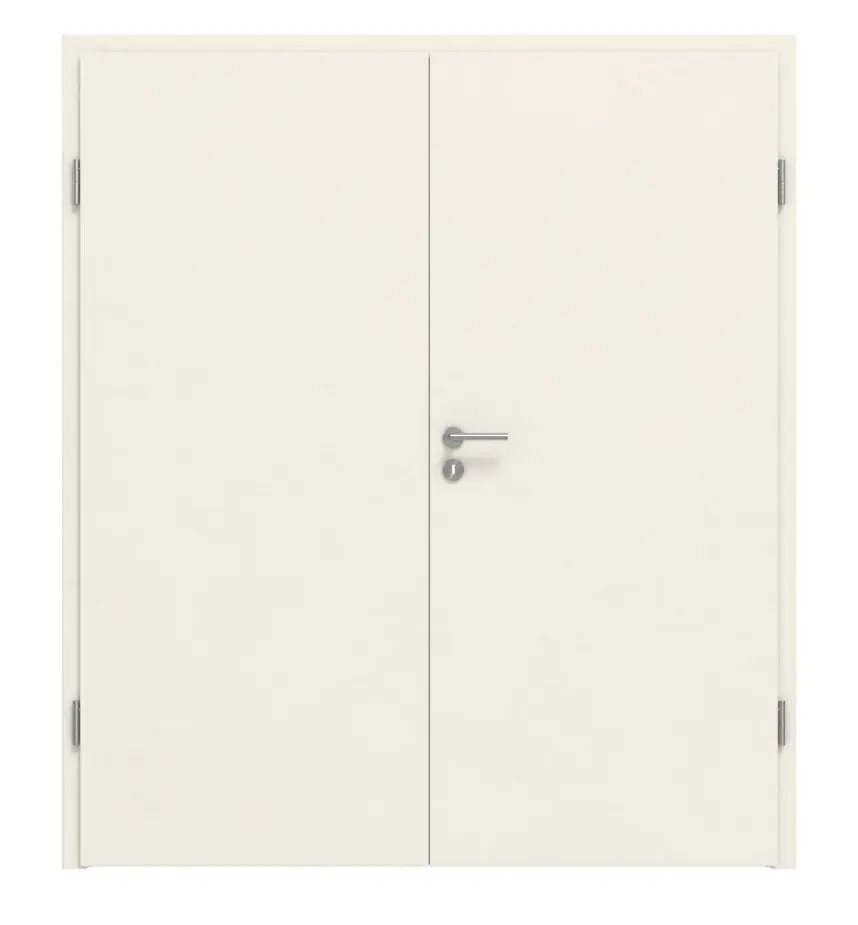 KILSGAARD Drzwi podwójne Typ 43-00 Białe Lamikor z ościeżnicą