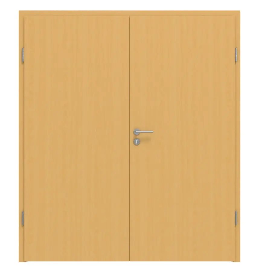 KILSGAARD Drzwi dwuskrzydłowe Typ 44-00 Buk lakierowany fornirowany z ościeżnicą