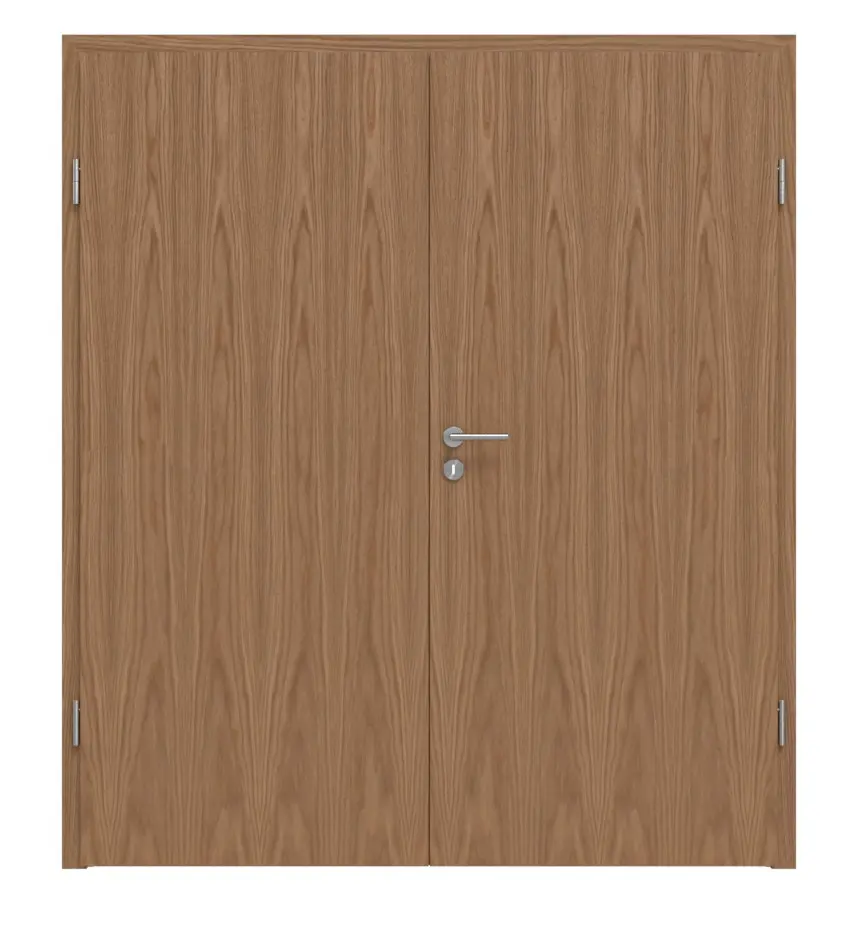 KILSGAARD drzwi dwuskrzydłowe Typ 44-00 dąb naturalny lakierowane fornirowane drewnem naturalnym z ościeżnicą