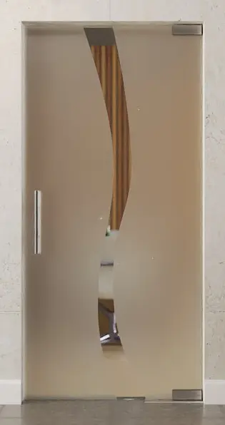 Zdjęcie Bergamo motyw przezroczyste drzwi wahadłowe szklane DORMA Mundus BTS Wariant 1 - Erkelenz