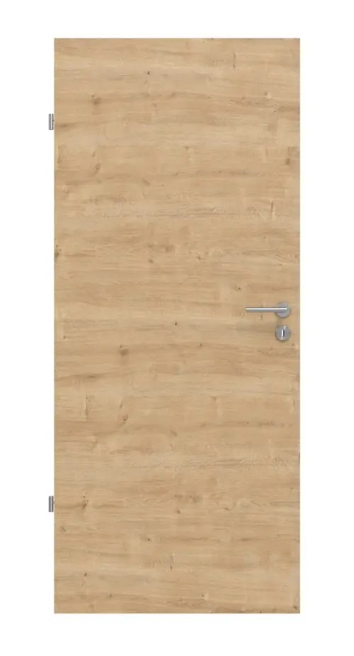 Widok frontowy z dębu sękatego wzdłuż Basic Durat drzwi wewnętrzne - Huga