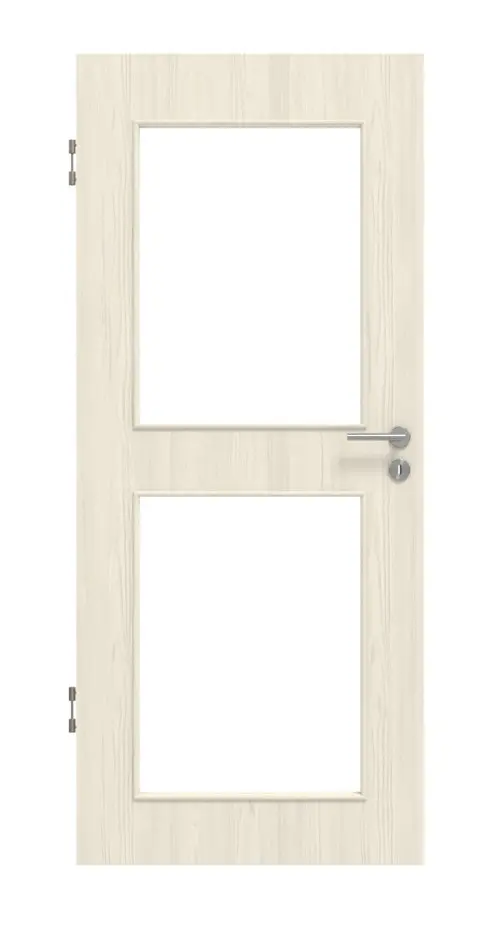 Widok frontowy modrzew lazurytowany LA 12 Basic Durat drzwi wewnętrzne - Huga