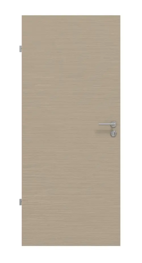 Widok frontowy: drzwi wewnętrzne Huga Basic, strukturyzowana taupe (kolor ciemnoszaro-brązowy)
