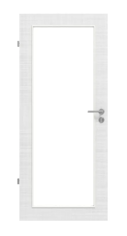 Widok frontowy w kolorze biel bawełniana LA 27 Basic drzwi wewnętrzne - Huga