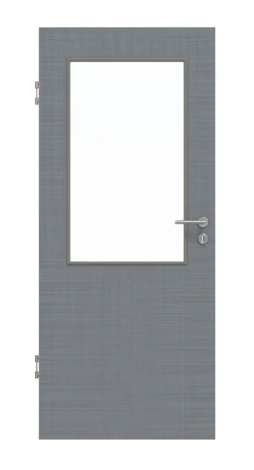 Widok frontowy Cotton like Hygge szary LA 7 Basic drzwi wewnętrzne - Huga