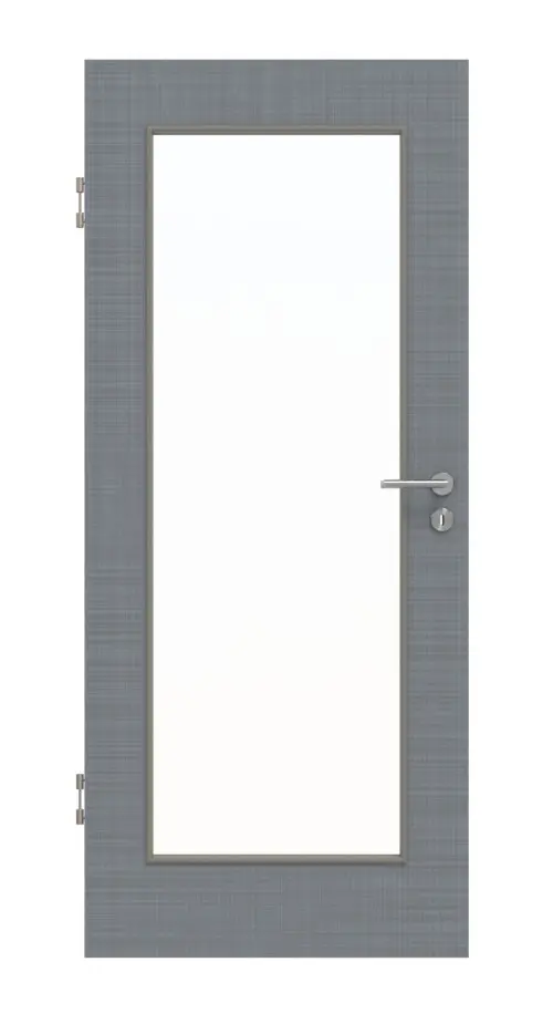 Widok frontowy Cotton like Hygge szary LA 8 Basic drzwi wewnętrzne - Huga