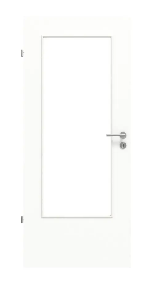 Widok frontowy: biel ultramatowa DIN-LA Basic drzwi wewnętrzne - Huga