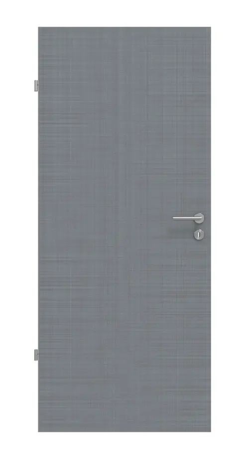 Widok frontowy drzwi wewnętrznych Cotton like Hygge szary Basic - Huga