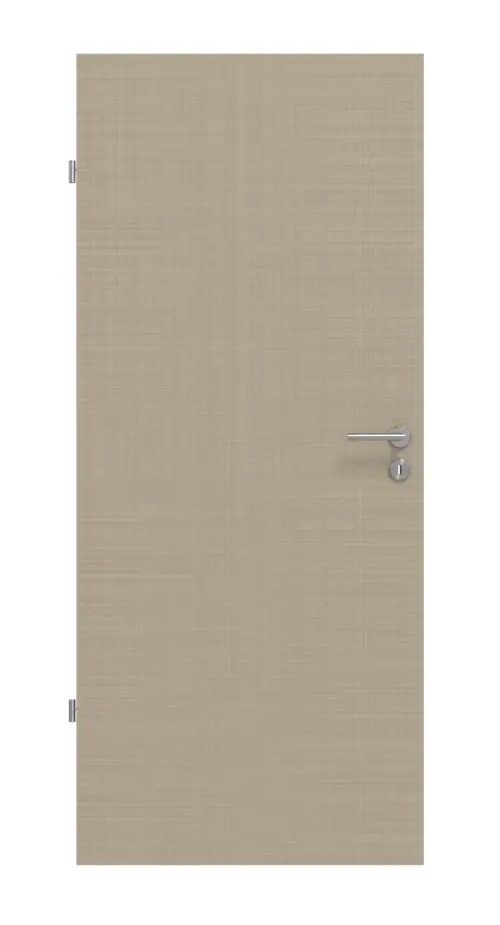Widok frontowy Cotton like taupe (kolor ciemnoszaro-brązowy) Basic drzwi wewnętrzne - Huga