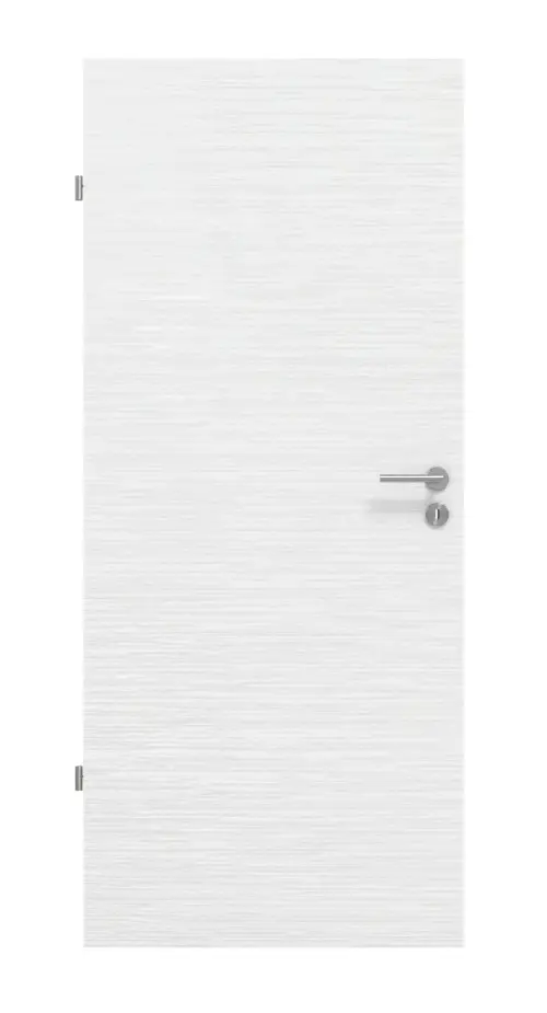 Widok frontowy - biel strukturyzowana Basic drzwi wewnętrzne - Huga