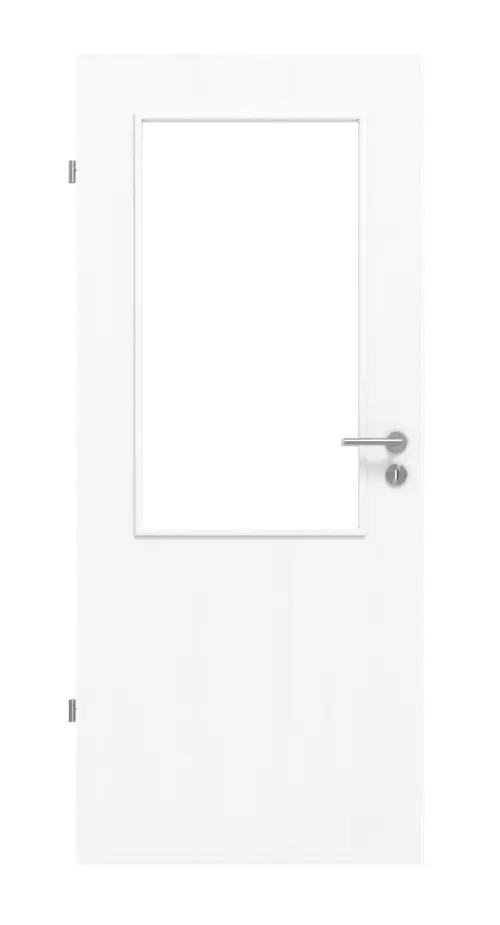 Widok frontowy drzwi pokojowych jesion biały ES 242 LA-100 PortaLit - Westag & Getalit