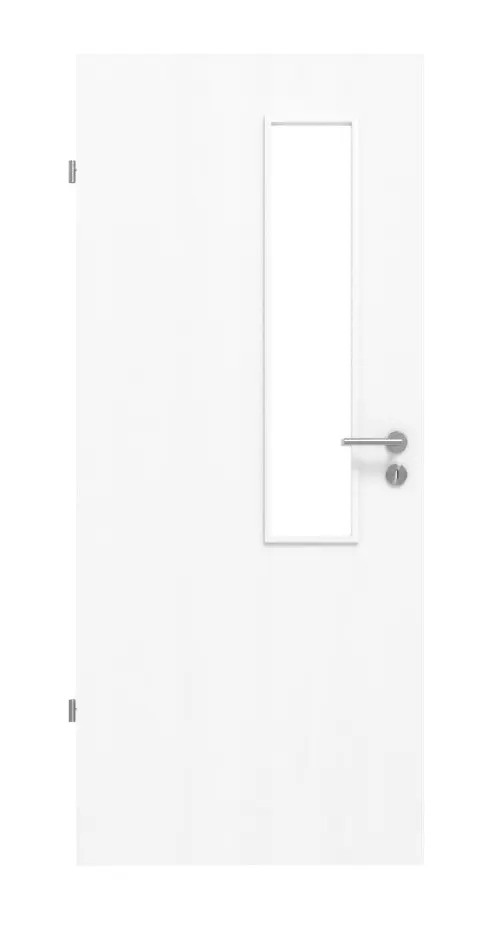 Widok frontowy: jesion biały ES 242 Typ LA-18-21,5 PortaLit drzwi pokojowe - Westag & Getalit