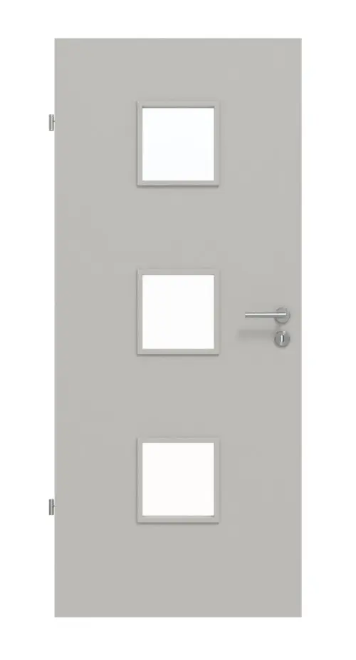 Widok frontowy jasnoszary A 402 Typ LA-3 PortaLit drzwi pokojowe - Westag