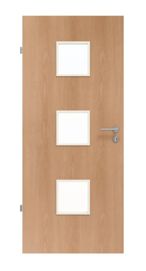 Zdjęcie drzwi wewnętrznych GetaLit buk słoisty BU 88 typ LA-3 - Westag & Getalit