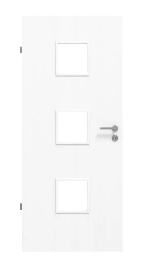 Widok frontowy jesion biały ES 242 Typ LA-3 PortaLit drzwi pokojowe - Westag & Getalit